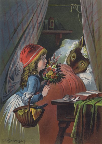 Little Red Riding Hood by European School