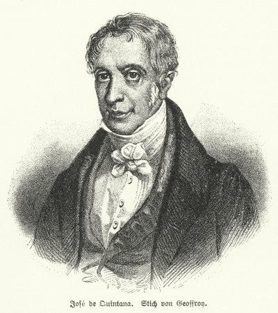 Manuel Jose Quintana, Spanish Poet by European School