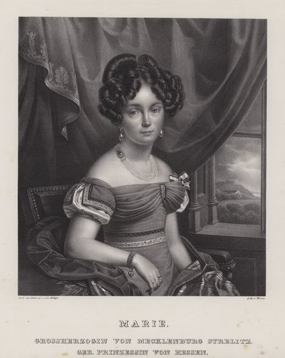 Marie, Grand Duchess of Mecklenburg-Strelitz by European School