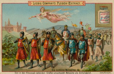 Melusine and the Crusaders by European School