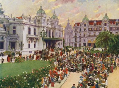 Monte-Carlo, Aperitif Hour at the Casino Square by European School