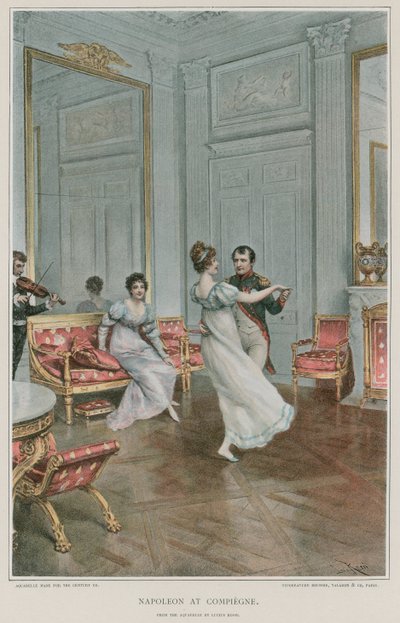 Napoleon at Compiegne by European School