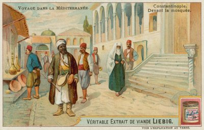 Outside the Mosque in Istanbul by European School