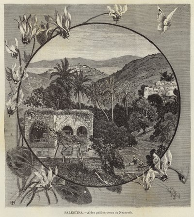 Palestine, Galilean Village Near Nazareth by European School