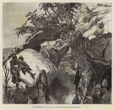 Palestine, Cave of Ain-Endor, the Ancient En-Dor by European School