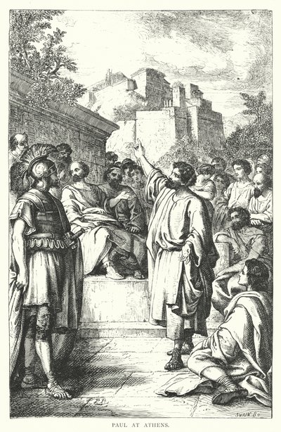 Paul at Athens by European School