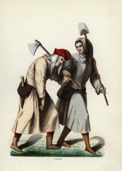 Peasants by European School
