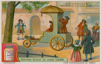 Pedal Car, 1690 by European School