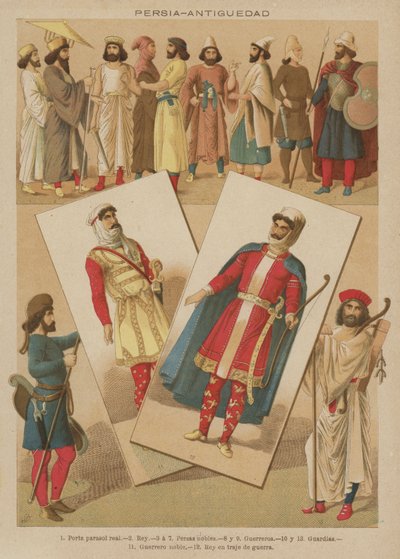 Persia, Antiquity by European School