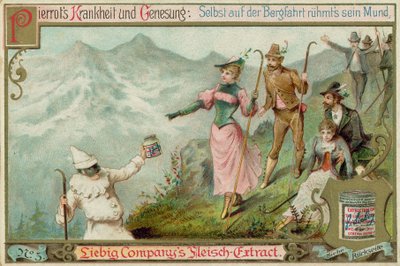 Pierrot in the Mountains by European School