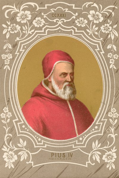 Pius IV by European School