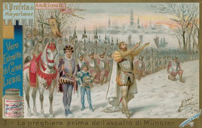 Praying Outside the Gates of Munster by European School