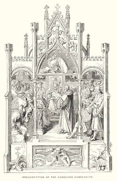 Presentation of the Augsburg Confession by European School