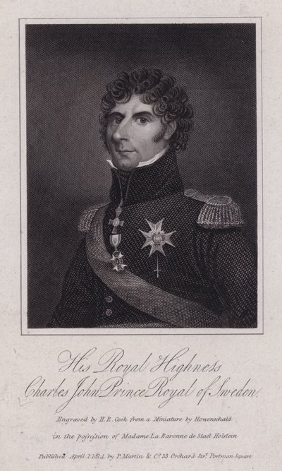 Prince Charles John of Sweden, later King Charles John XIV by European School