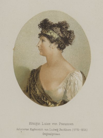 Queen Luise of Prussia, Consort of King Frederick William III by European School