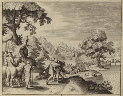 Reconciliation of Jacob and Esau by European School