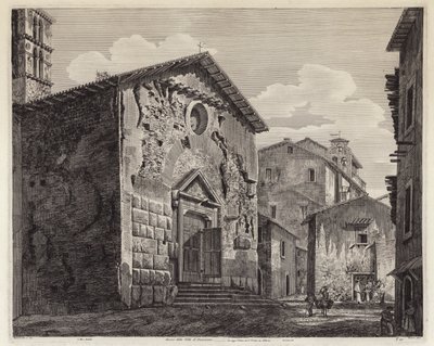 Remnants of the Villa of Domitian, Rome, Italy by European School