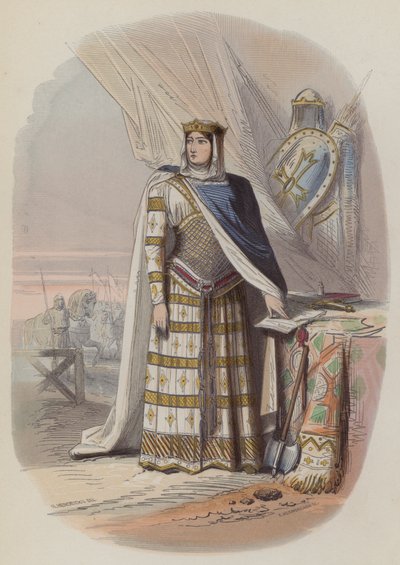 Richilde, Countess of Hainaut, Countess Consort and Regent of Flanders by European School