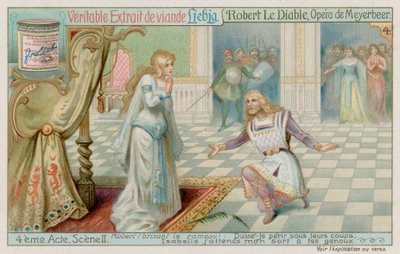 Robert Confesses His Wrongdoing to Princess Isabelle by European School