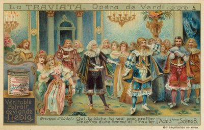 Rodolphe Is Chastised By His Father by European School