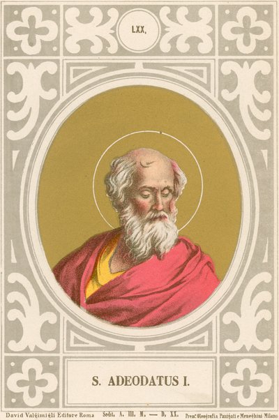 St. Adeodatus I by European School