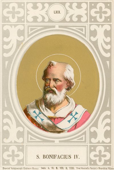 Saint Boniface IV by European School