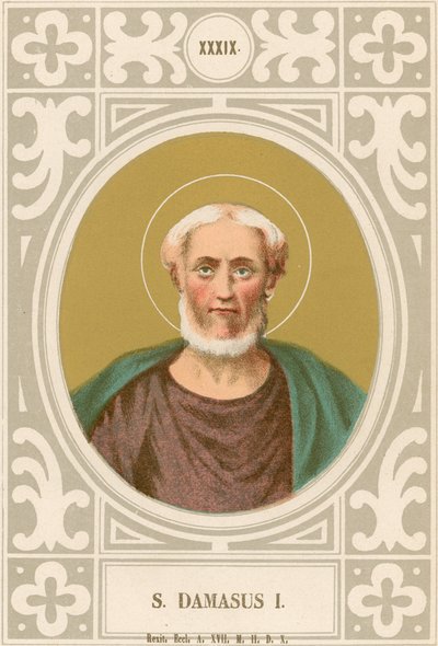 Saint Damasus I by European School