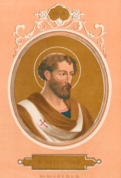 Saint Melchiades by European School