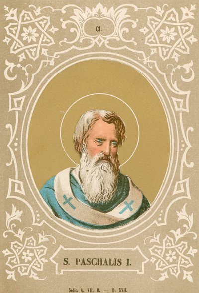 Saint Paschal I by European School