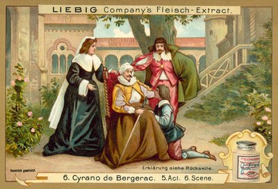 Scene from Cyrano de Bergerac by European School