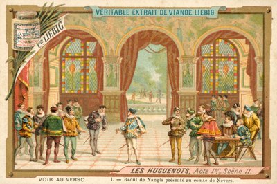 Scene from Giacomo Meyerbeer