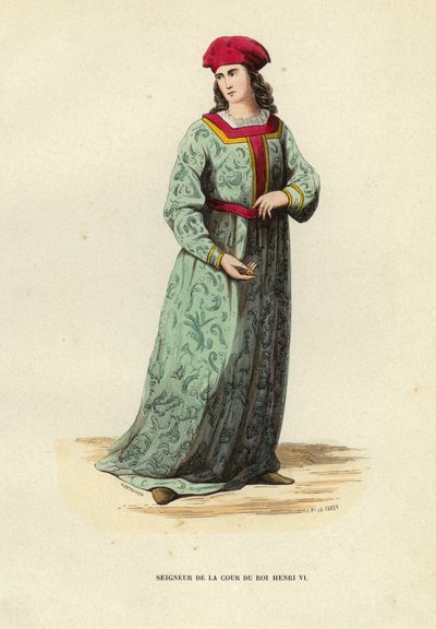 Lord of the Court of King Henry VI by European School
