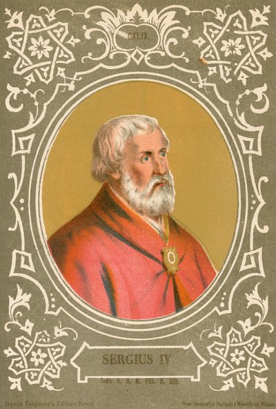 Sergius IV by European School