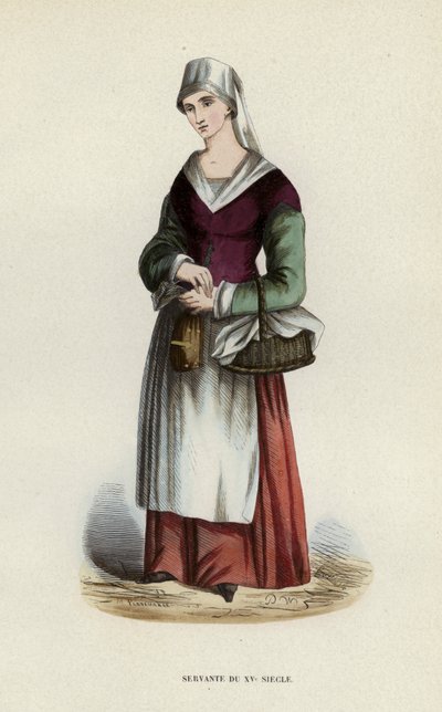 Servant of the 15th Century by European School