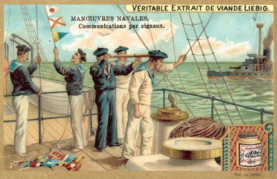Signalling Between Ships by European School