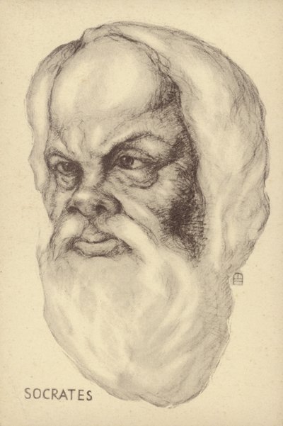 Socrates (c469 BC-399 BC), Ancient Greek Philosopher by European School