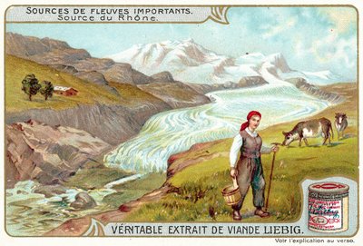 Source of the Rhone by European School