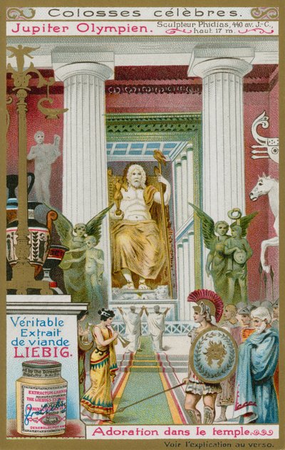 Statue of Jupiter by Phidias by European School