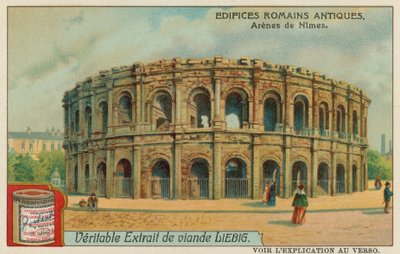The Amphitheatre at Nimes by European School