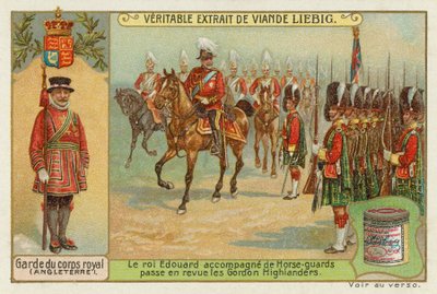 The Bodyguard of the King of England by European School