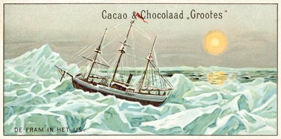 The Fram in the Ice by European School