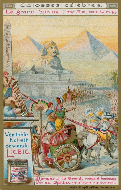 The Great Sphinx of Egypt by European School