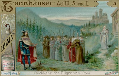 The Pilgrimage to Rome by European School