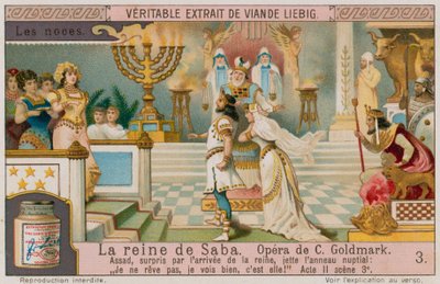 The Queen of Sheba Interrupts Assad and Sulamith