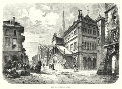 The Rathhaus, Bern by European School