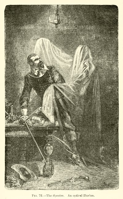 The Spectre, an optical illusion by European School