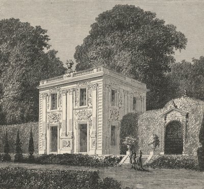 A Pavilion of Marly (engraving) by European School