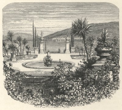 A Terrace of Isola-Bella by European School