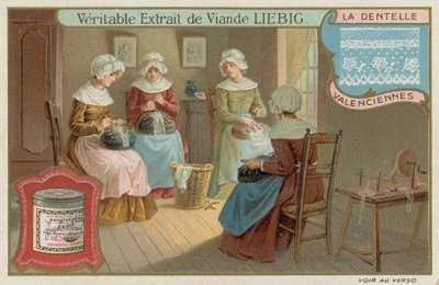 Valenciennes Lace Making by European School