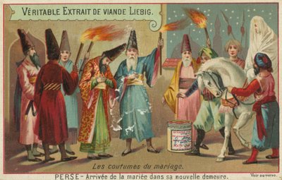 Wedding Clothes of Persia by European School